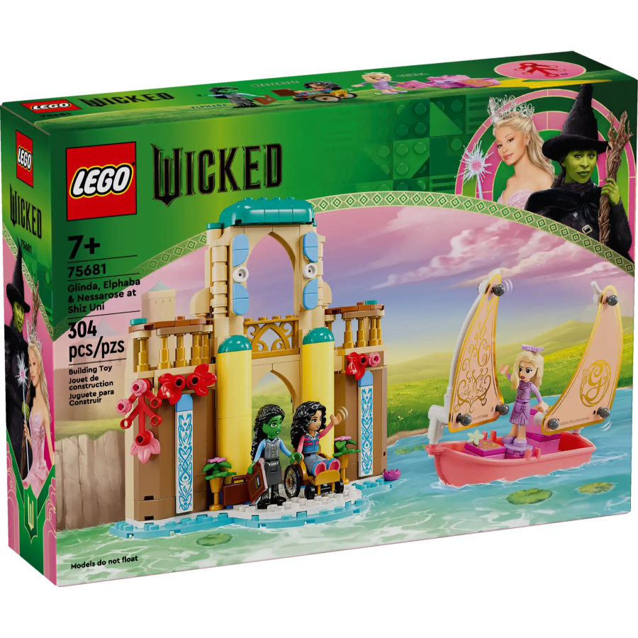 LEGO Wicked Glinda, Elphaba & Nessarose At Shiz University