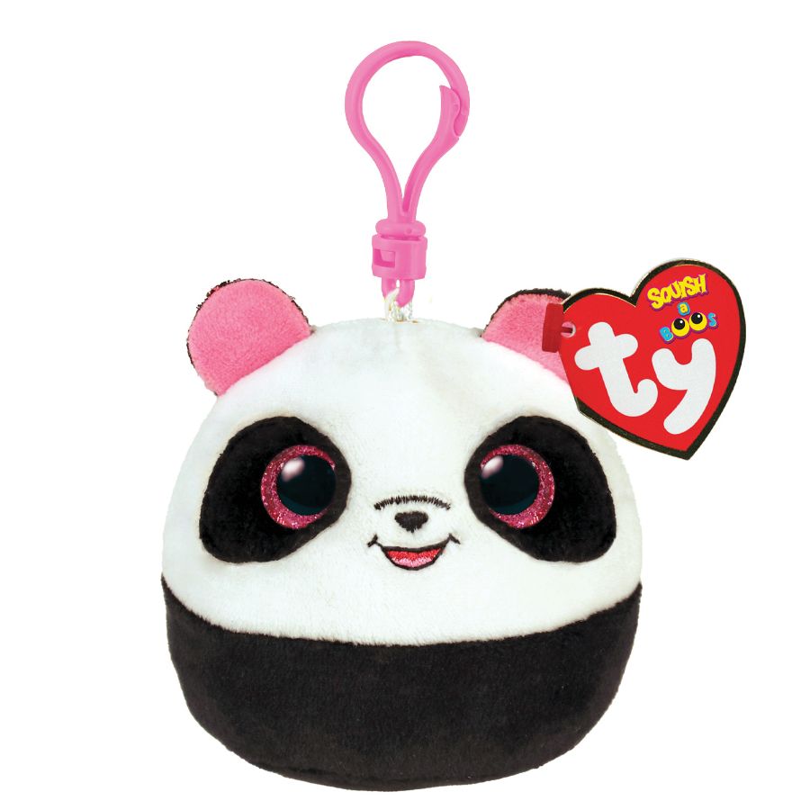 Beanie Boos Squish A Boo Clips Bamboo Panda