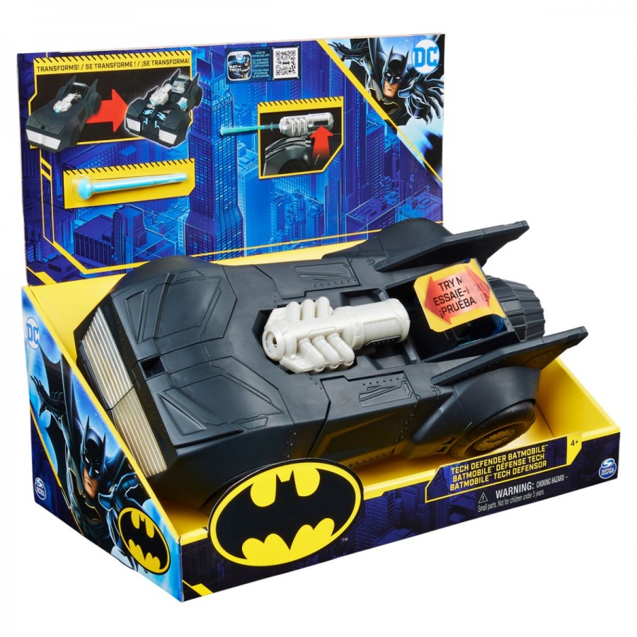 Batman Transforming Batmobile 4 Inch Scale