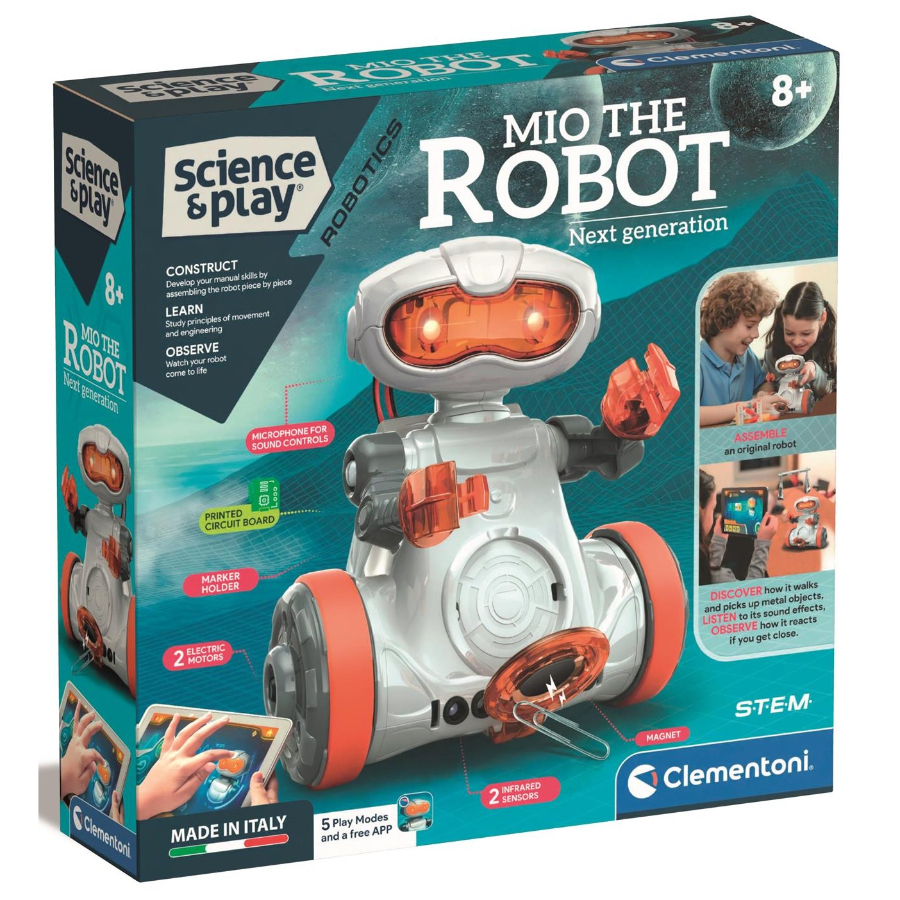 Clementoni Science & Play STEM Mio Robot Kit