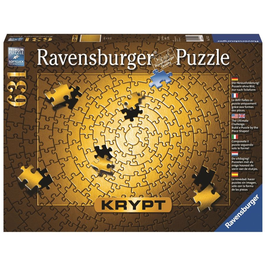 Ravensburger Puzzle 631 Piece Krypt Gold Spiral