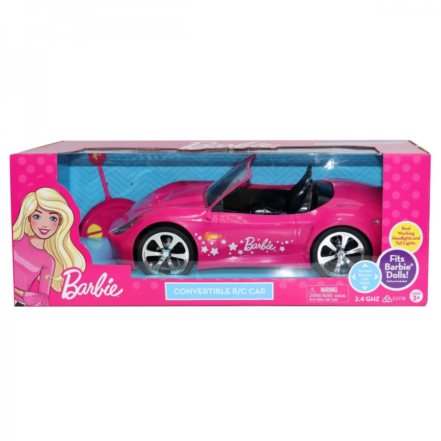 Barbie Radio Control Convertible Car