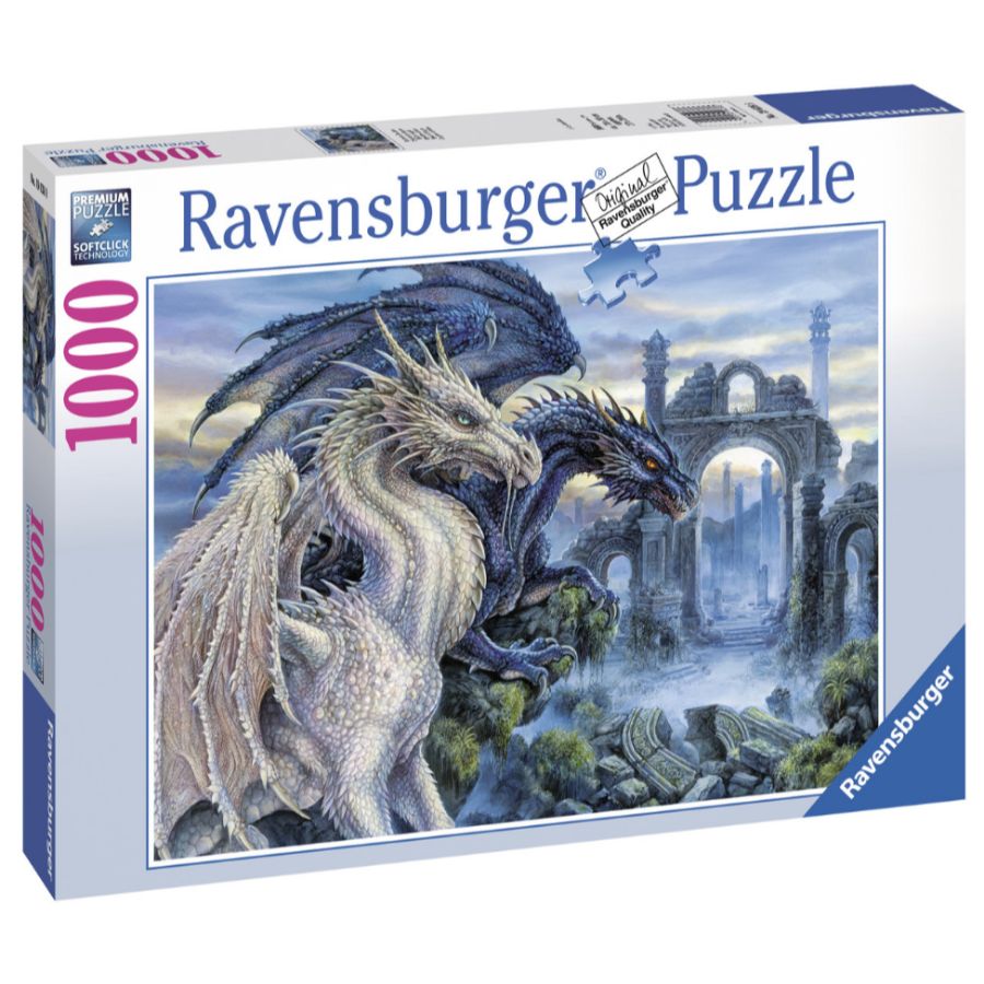 Ravensburger Puzzle 2000 Piece Dragon Fantasy