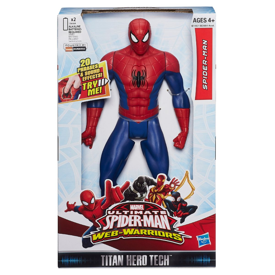 Spider-Man Titan Hero Tech Figure With 20 Sounds & Phrases