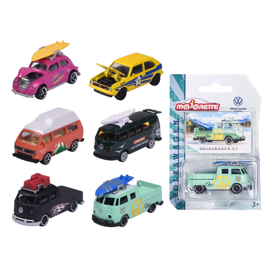 Majorette Diecast Cars Volkswagen Premium Car Assorted Toys Casey s 