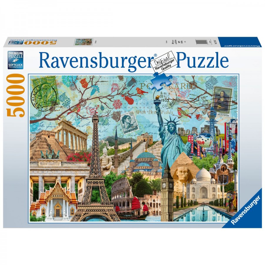 Ravensburger Puzzle 5000 Piece Big City Collage