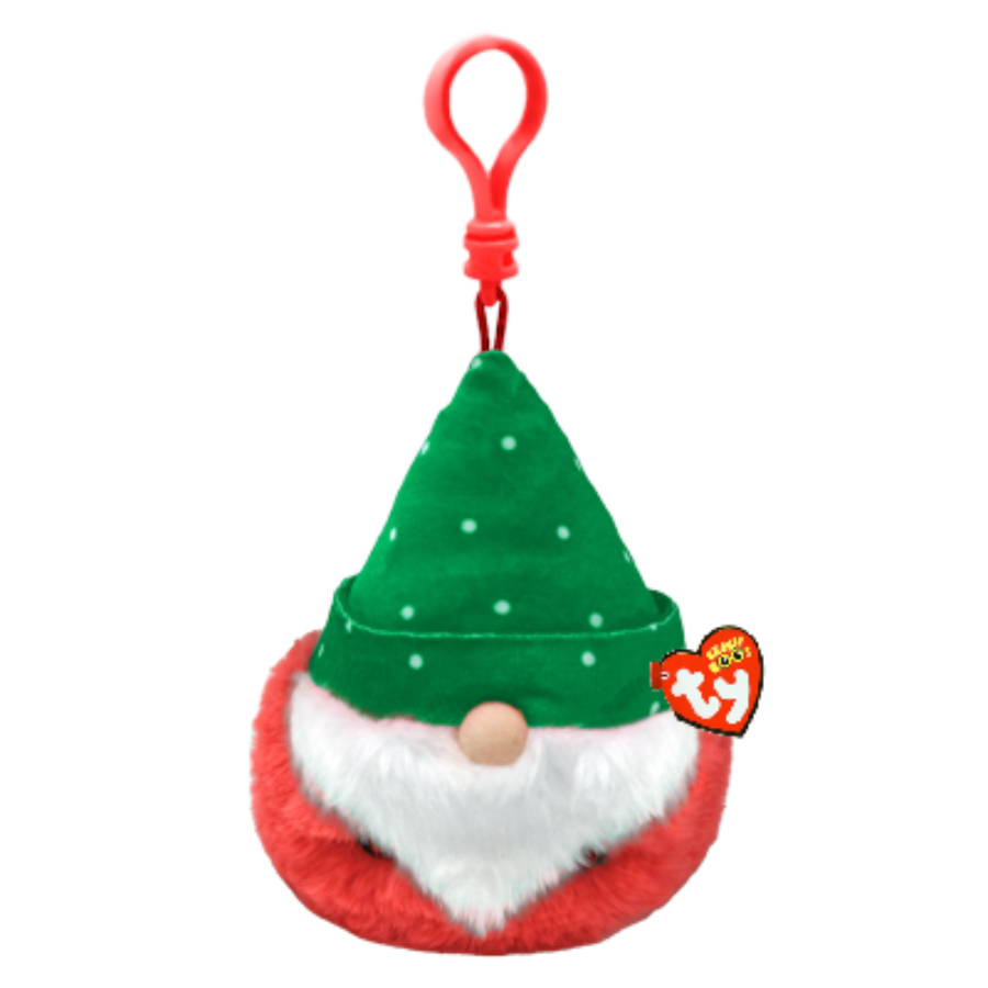 Beanie Boos Clips Turvey Green Hat Gnome