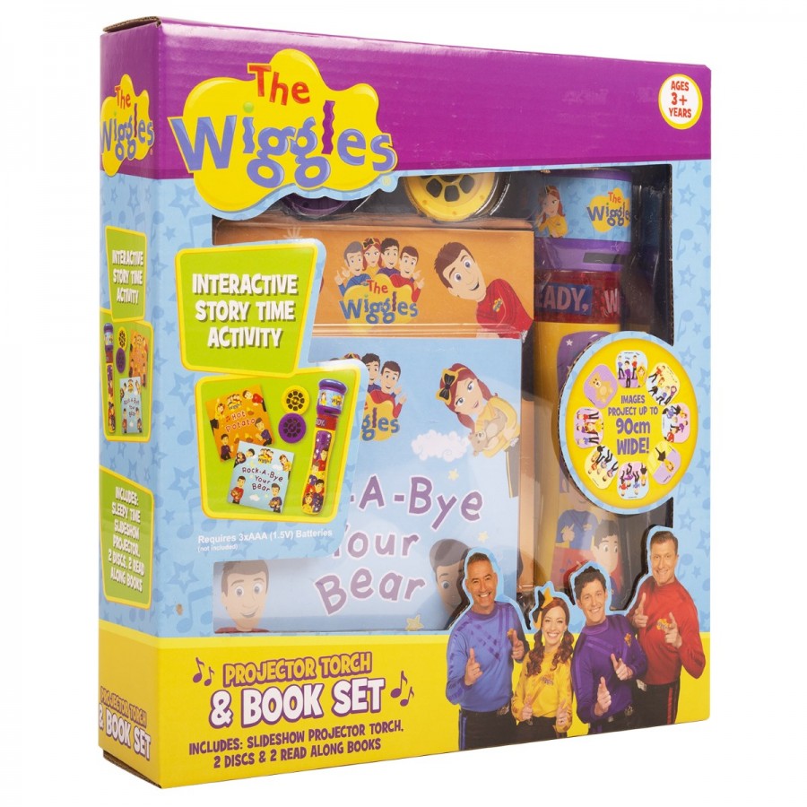 The Wiggles Projector Torch & Book Set