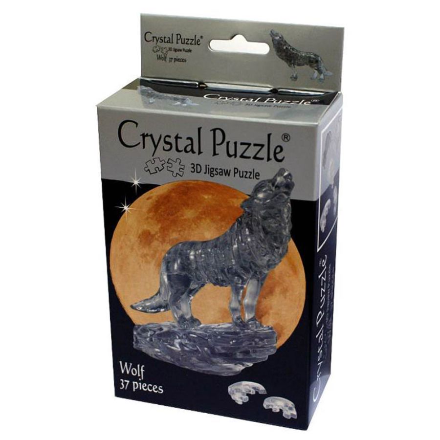 Crystal Puzzles Wolf Black