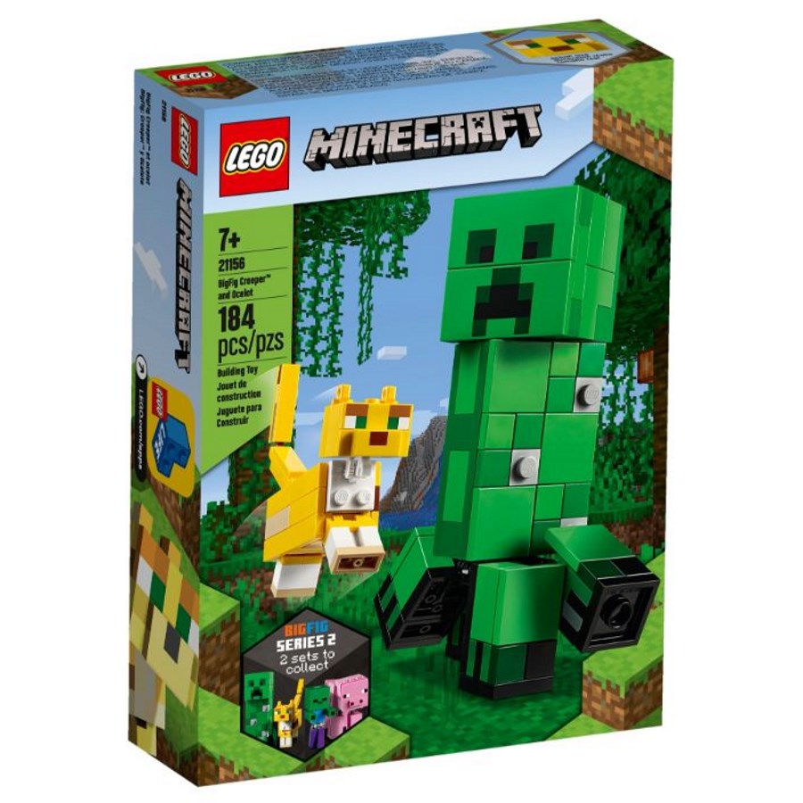 LEGO Minecraft Big Fig Creeper & Ocelot