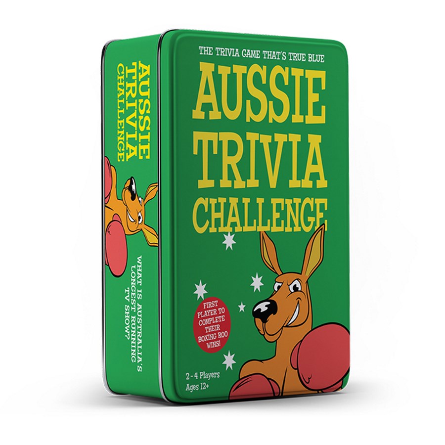 Aussie Trivia Challenge Game In Tin