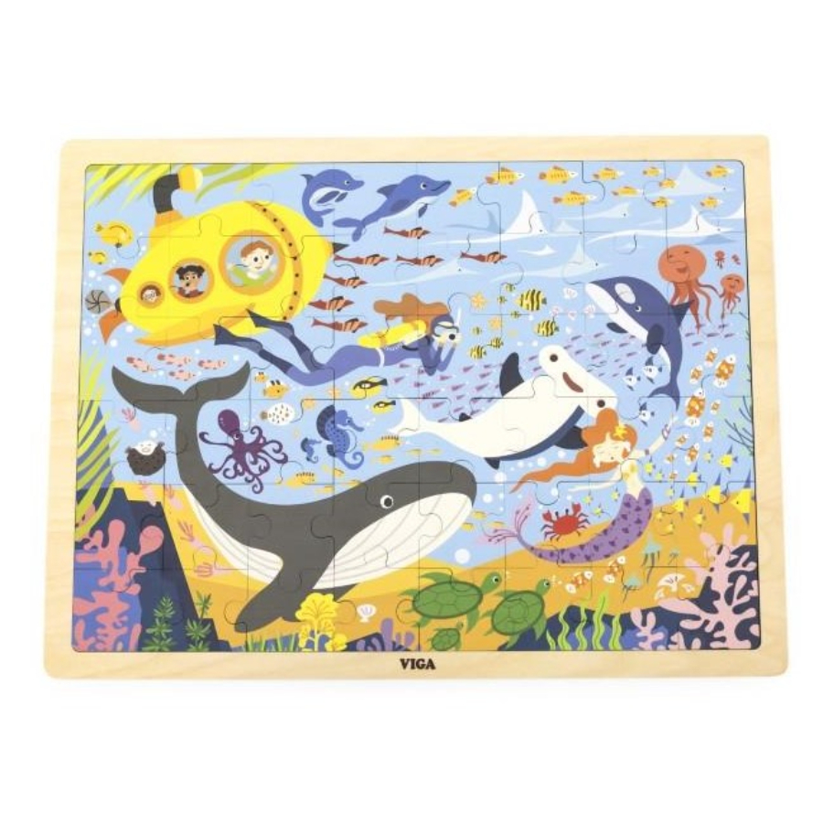 Wooden Puzzle Ocean 48 Piece