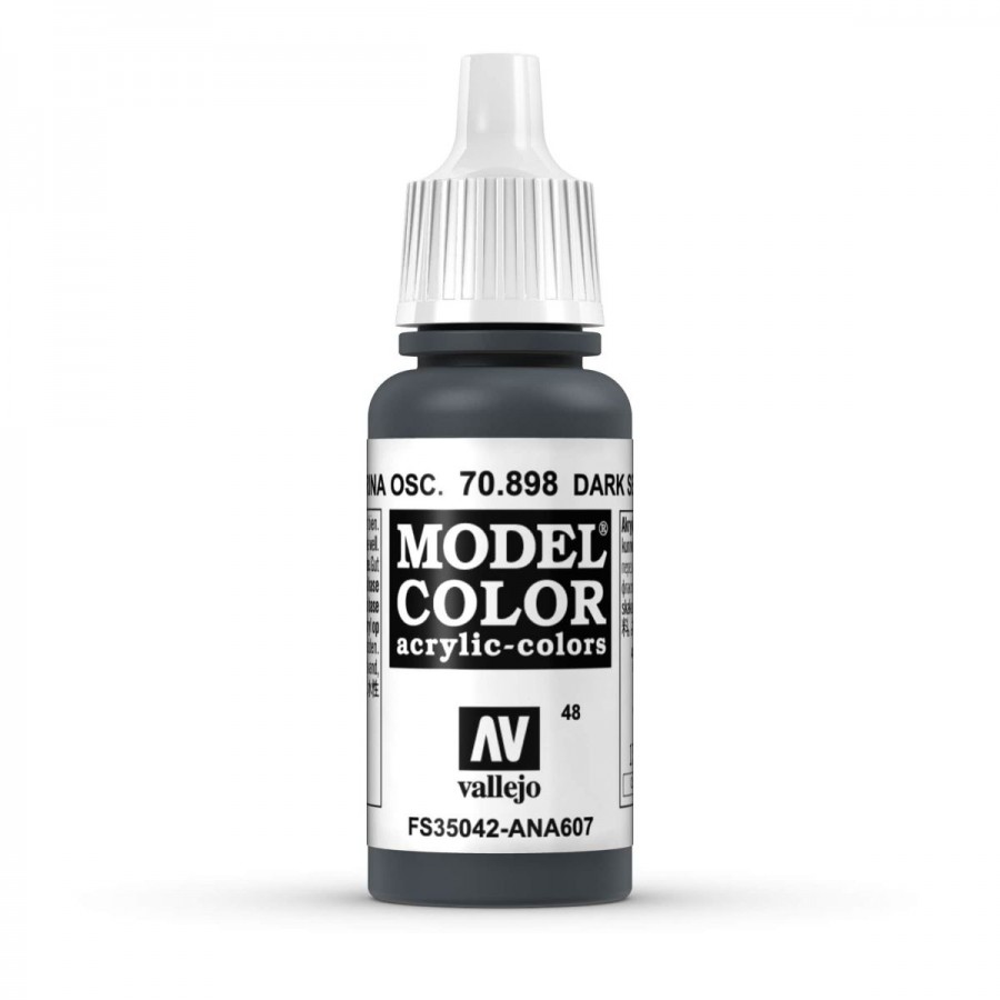 Vallejo Acrylic Paint Model Colour Dark Sea Blue 17ml