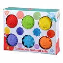 Sensory Rainbow Textured Balls 6 Pack