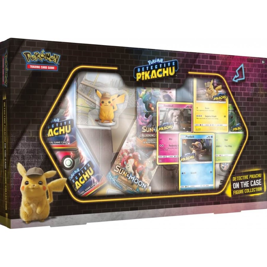 Pokemon TCG Detective Pikachu On The Case Figure Collection