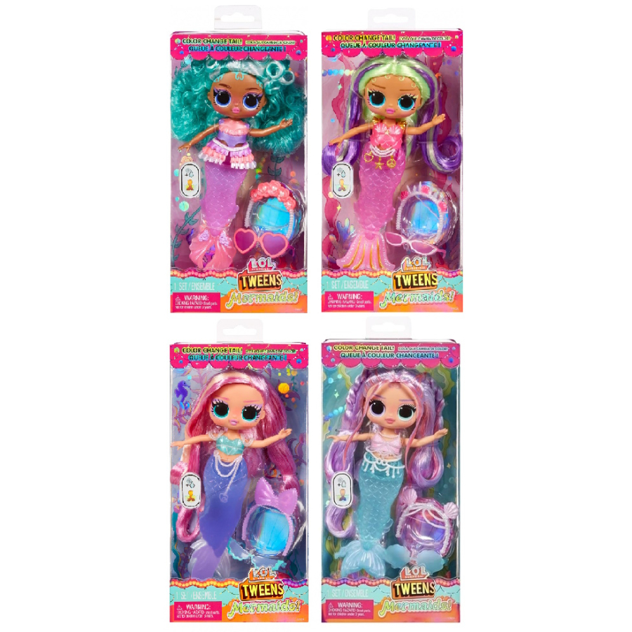 LOL Surprise Tweens Mermaid Doll Assorted Dolls Pets Prams 