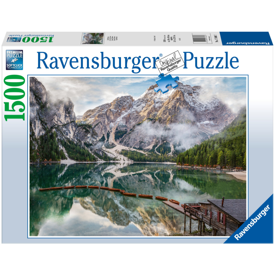 Ravensburger Puzzle 1500 Piece Lake Braies