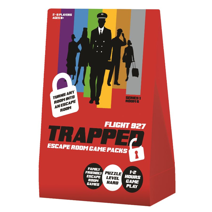 Trapped Escape Room Game Pack Assorted