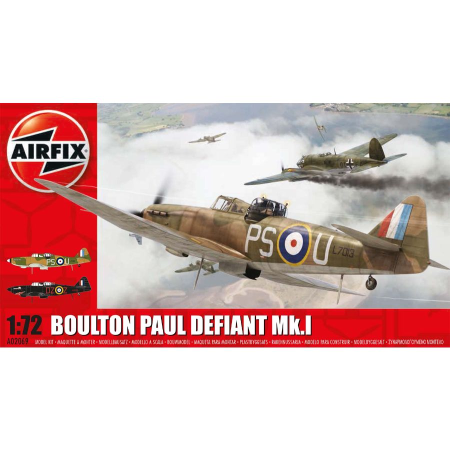 Airfix Model Kit 1:72 Boulton Paul Defiant