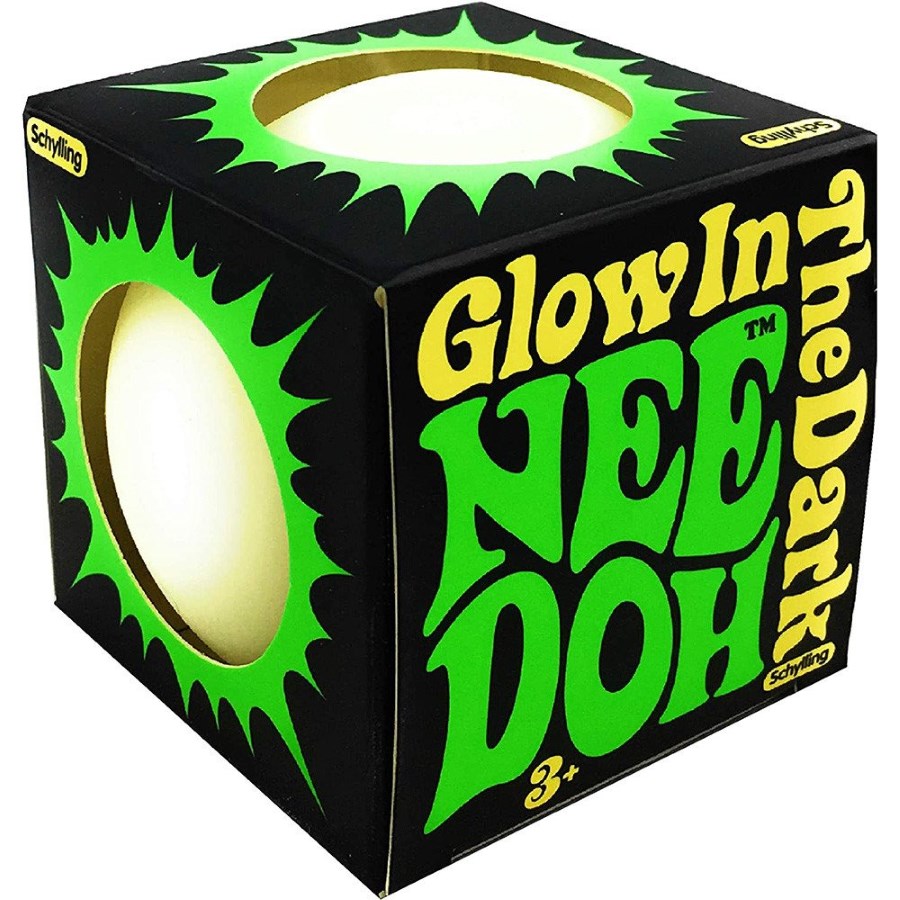Schylling Nee-Doh Stress Ball Glow In The Dark Assorted