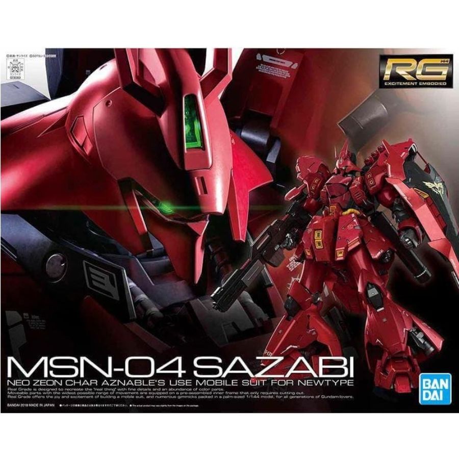 Gundam Model Kit 1:144 RG Sazabi