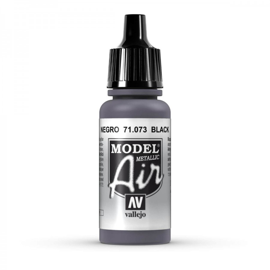 Vallejo Acrylic Paint Model Air Black 17ml
