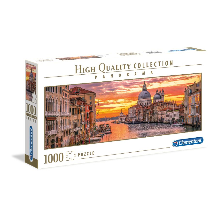 Clementoni Puzzle 1000 Piece Panorama The Grand Canal Venice