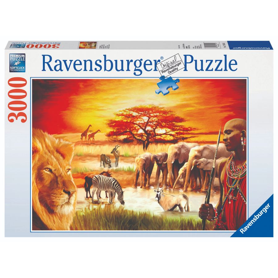 Ravensburger Puzzle 3000 Piece Proud Maasai