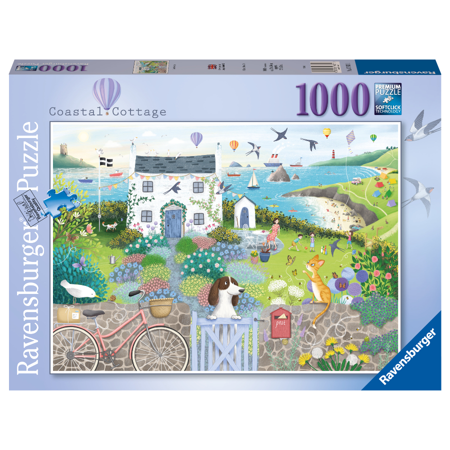 Ravensburger Puzzle 1000 Piece Coastal Cottage