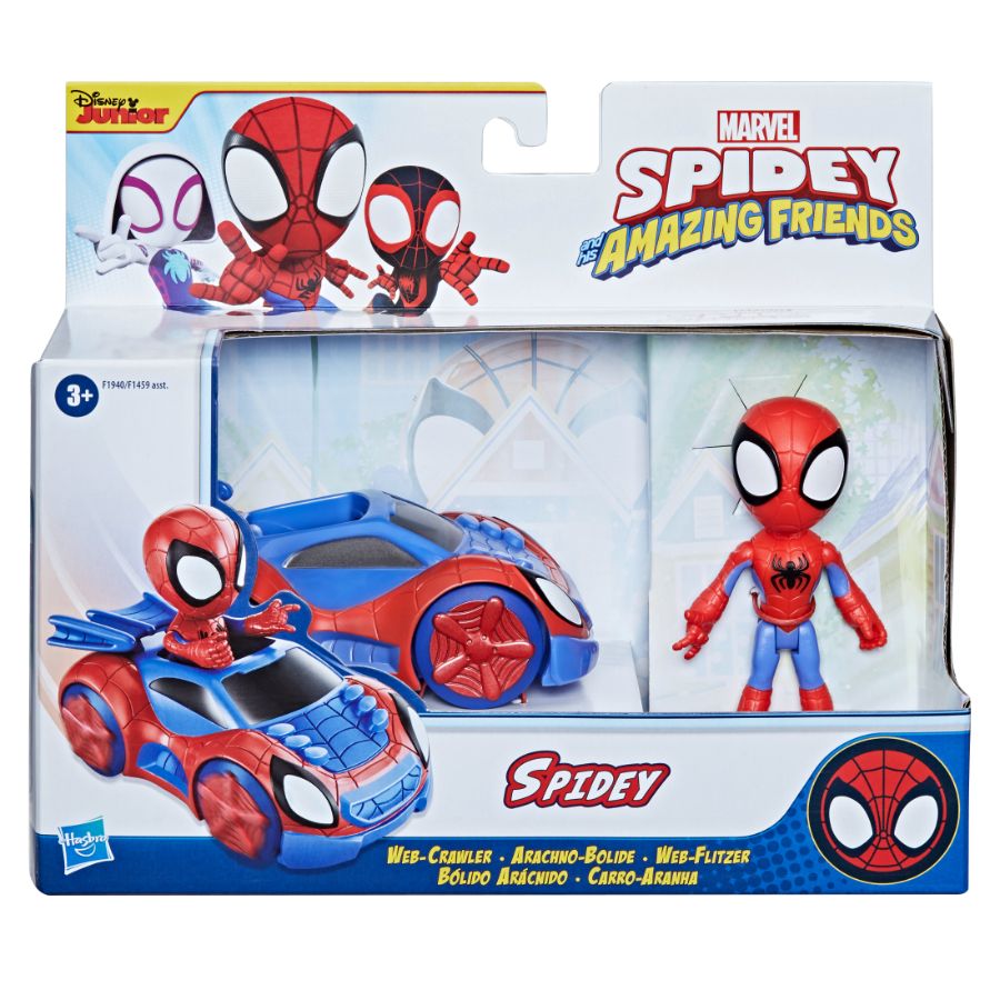 Spidey & His Amazing Friends Vehicle & Figure Assorted