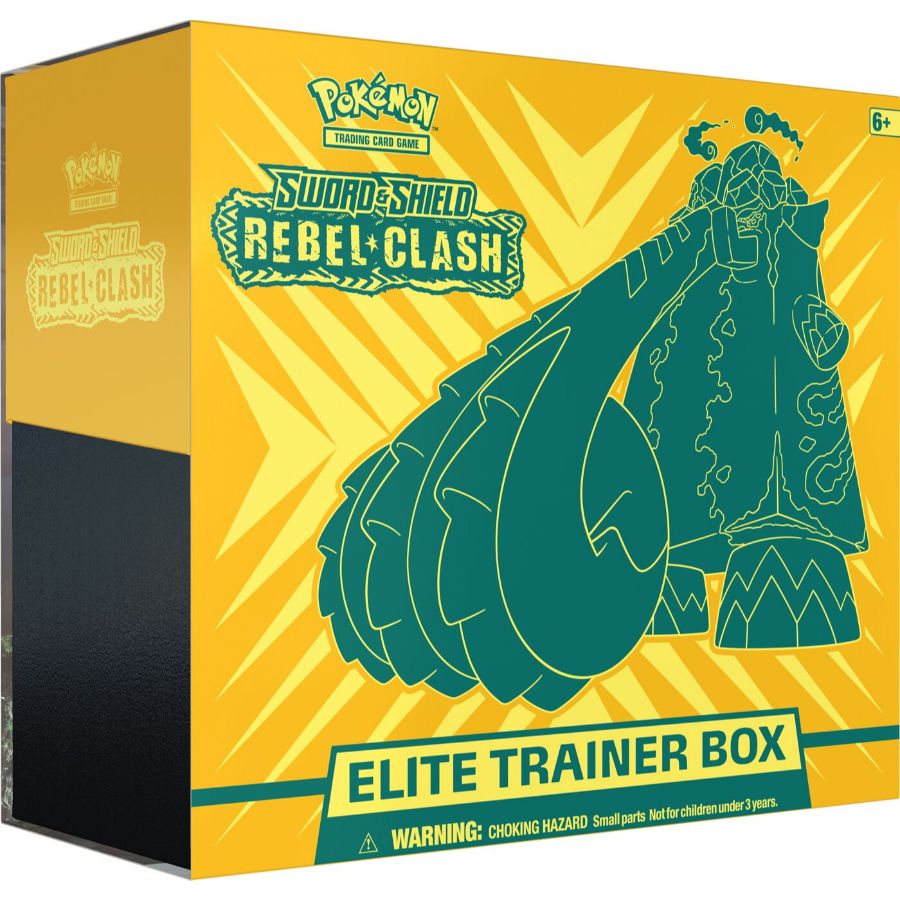 Pokemon TCG Sword & Shield Rebel Clash Trainer Box