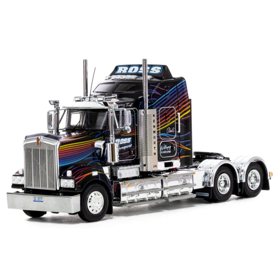 Drake Collectibles Kenworth T909 Ross Transport Rainbow Truck