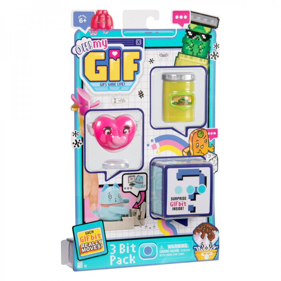 Oh My Gif Series 1 - 3 Bit Pack Assorted