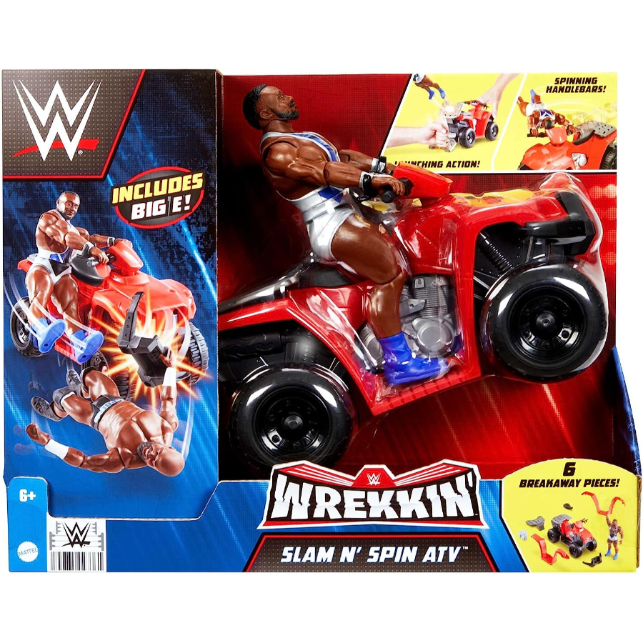WWE Wrekkin Slam N Spin ATV & Figure