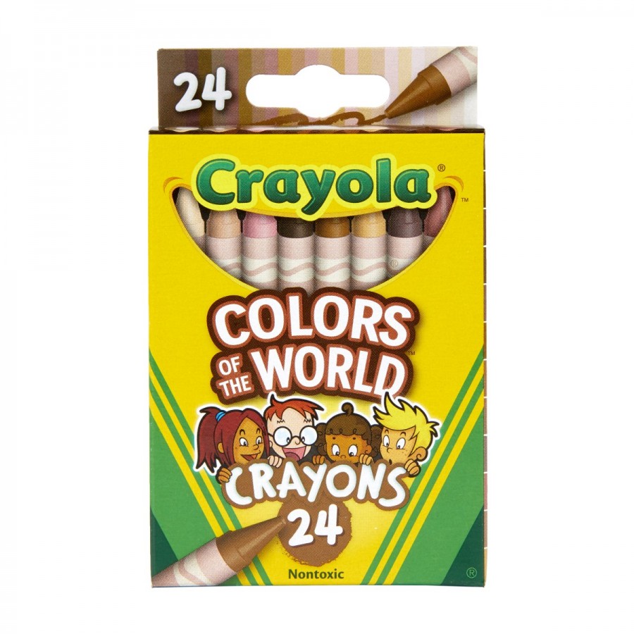 Crayola Colours Of The World Crayons 24 Pack