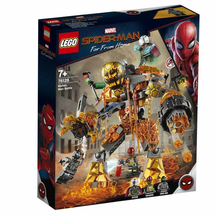 LEGO Super Heroes Spider-Man Molten Man Battle
