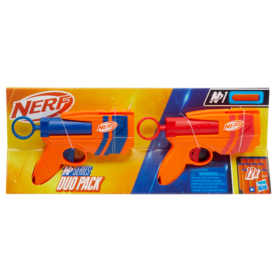 Nerf N Series Dart Blaster Duo Pack With 12 Darts