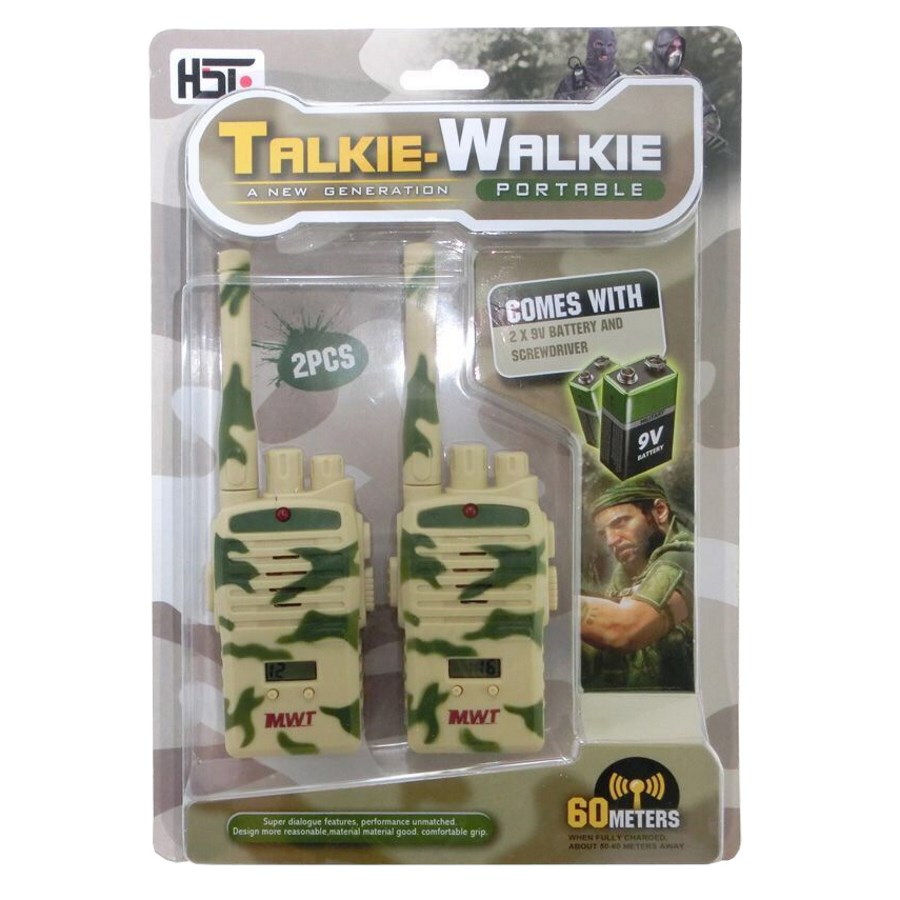 Walkie Talkie For Kids Military Camouflage