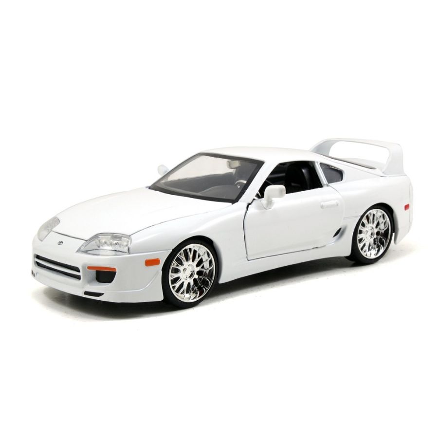 Jada Diecast 1:24 Fast & Furious Brians Toyota Supra Gloss White