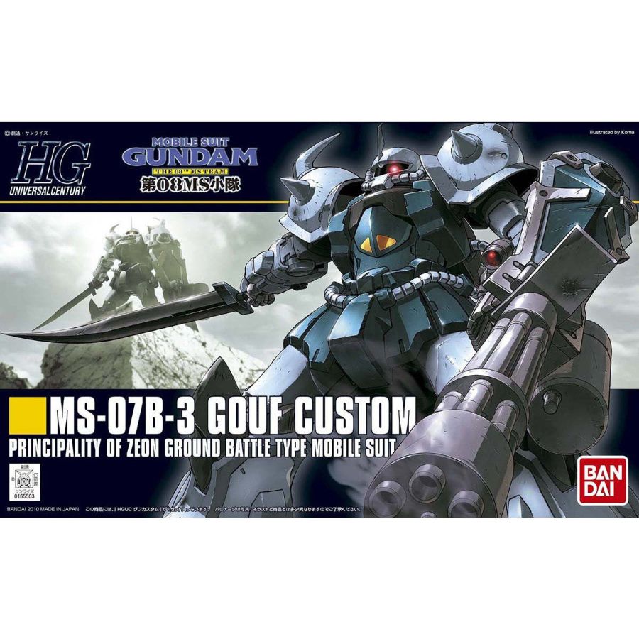 Gundam Model Kit 1:144 HGUC Gouf Custom