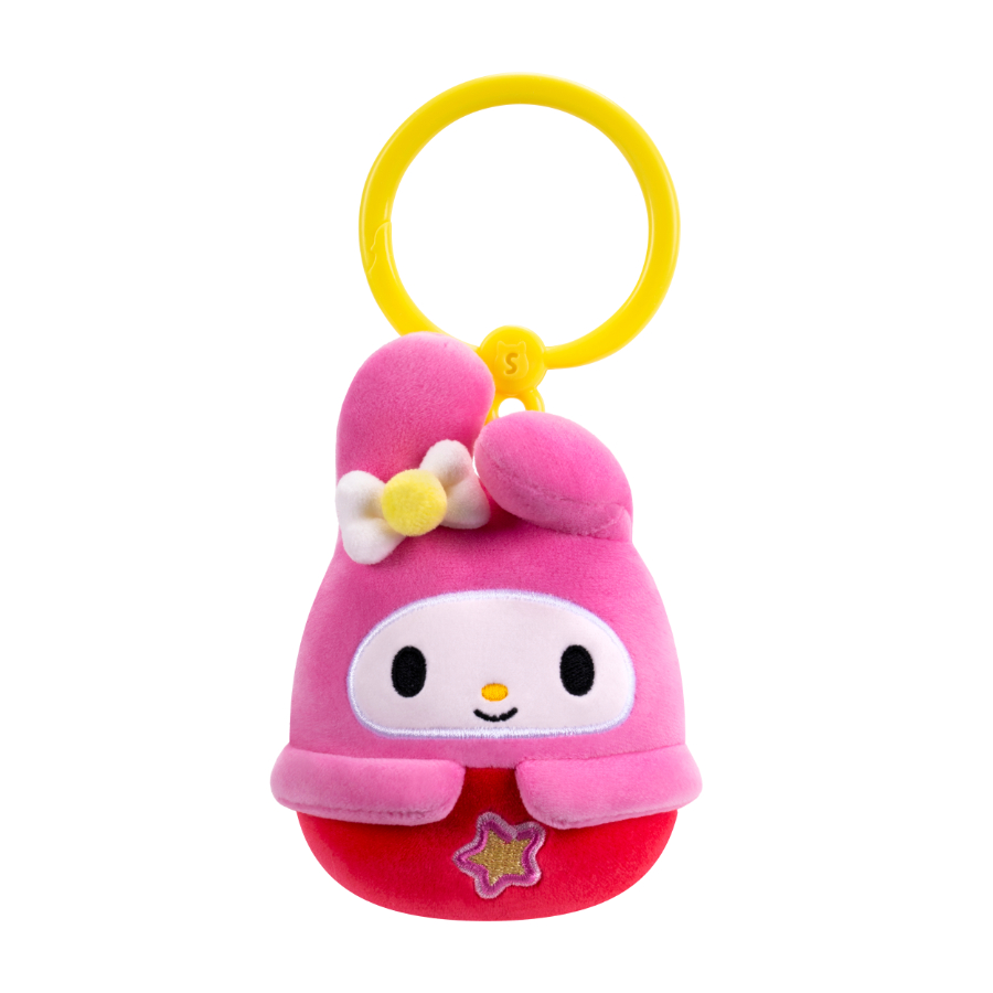 Squishmallows 3.5 Inch Clip On Plush Hello Kitty Assorted
