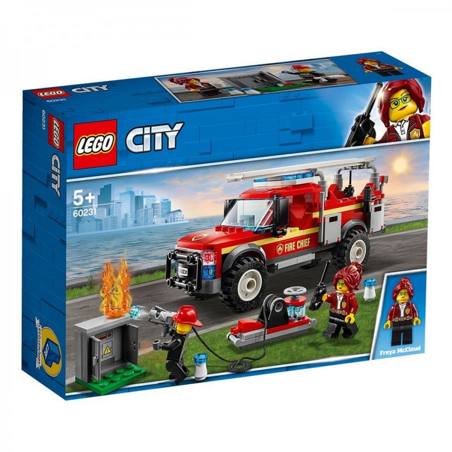 LEGO City Fire Chief Response Truck