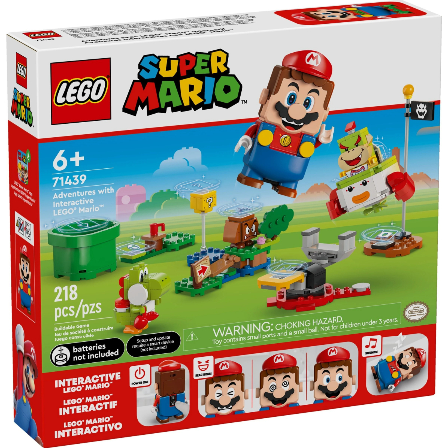 LEGO Super Mario Adventures With Interactive Lego Mario