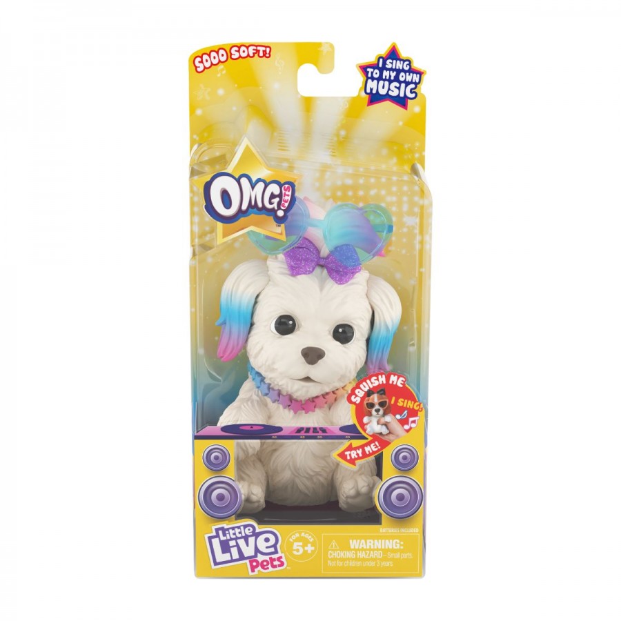 Little Live Pets OMG Pets Seies 3 Pets Got Talent Single Pack Assorted