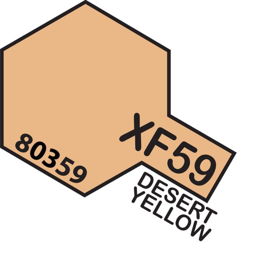 Tamiya Enamel Paint XF59 Desert Yellow