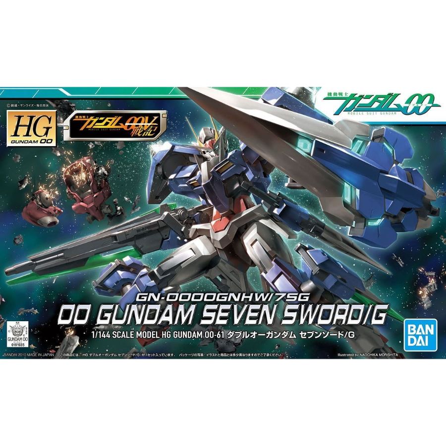 Gundam Model Kit 1:144 HG OO Gundam Seven Sword