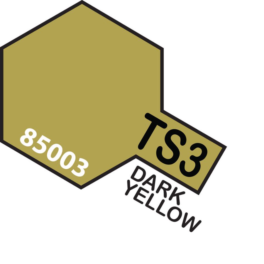 Tamiya Spray Paint TS3 Dark Yellow