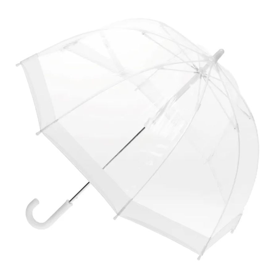 Umbrella Birdcage - Clear White