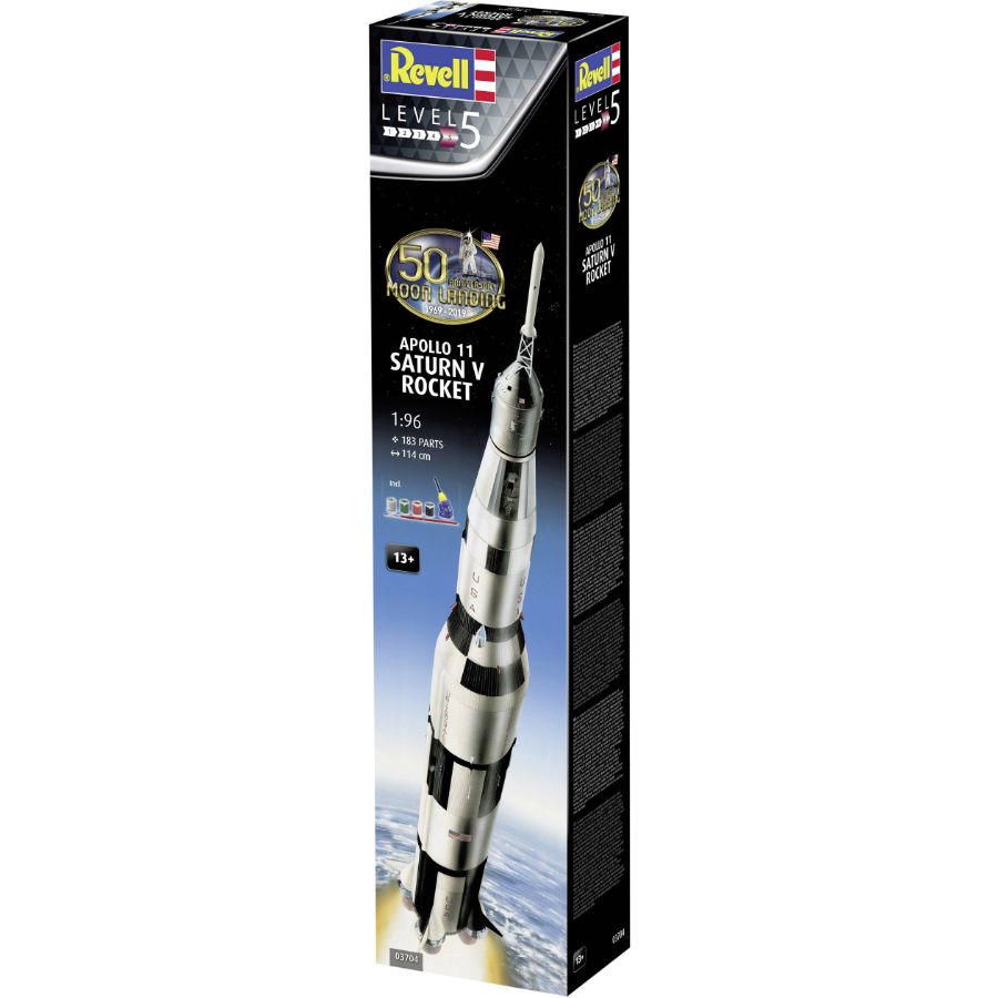 Revell Model Kit Gift Set 1:96 Saturn V Rocket