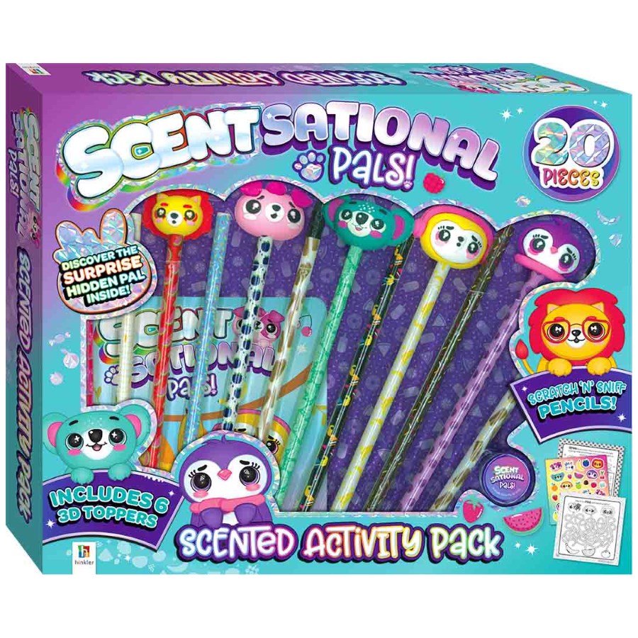 Scentsational Pals Scented Activity Pack With 20 Pieces
